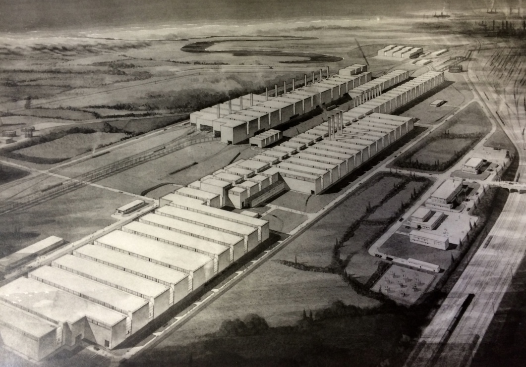 Port Talbot steel works - artist's impression